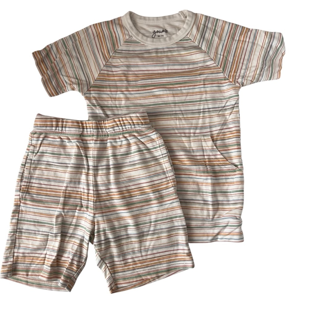 Goumi Kids Striped PJs/ lounge set